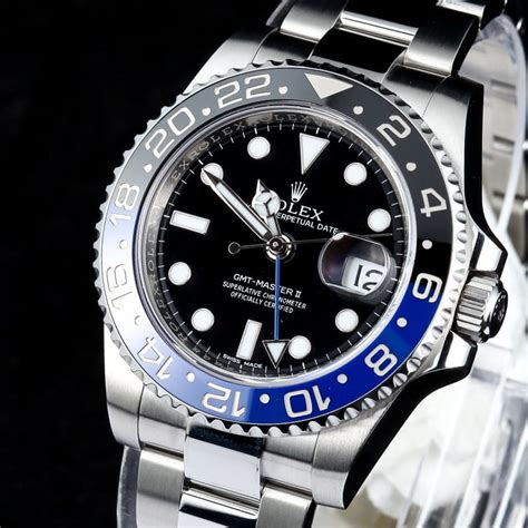 rolex blue black gmt for sale